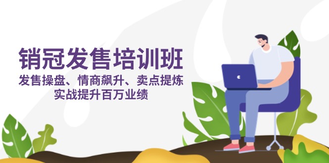 （14203期）销冠 发售培训班：发售 操盘+情商 飙升+卖点 提炼，实战提升百万业绩-轻创终点站